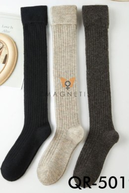 SKARPETKA APLIKACJA QR-5019 - BIANCO, UNI MAGNETIS