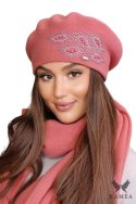 BERET DAMSKI HEIDI - BRĄZOWY 31, UNIWERSALNY, 31 KAMEA