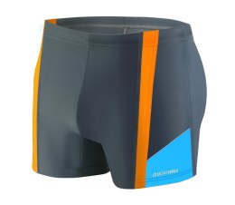 BOKSERKI KĄPIELOWE MĘSKIE BD 379 - GRAFIT, L, 379 SESTO SENSO