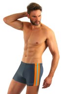 BOKSERKI KĄPIELOWE MĘSKIE BD 382 - GRAFIT, L, 382 SESTO SENSO