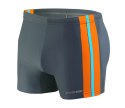 BOKSERKI KĄPIELOWE MĘSKIE BD 382 - GRANAT, XL, 382 SESTO SENSO