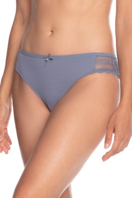 FIGI DAMSKIE MINI BIKINI L-1420MB - ECRU-NIEBIESKI, L LAMA