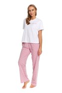 PIŻAMA DAMSKA PM.7456 - HEARTS, XL DOCTOR NAP
