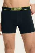 SZORTY MĘSKIE BEE 2PAK LONG 44555 SS26 - CZARNY, 3XL HENDERSON