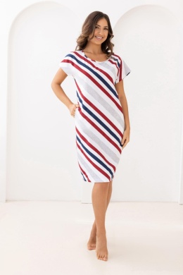 KOSZULA DAMSKA 175 BIG W/26 - BORDOWY, 2XL, 2 REGINA