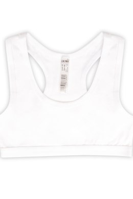 TOP DZIEWCZĘCY G-568TOP - BIAŁY, 146-152 LAMA
