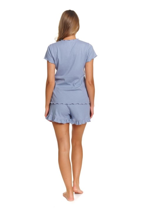 PIŻAMA DAMSKA 4315 - SKY_BLUE, L DOCTOR NAP