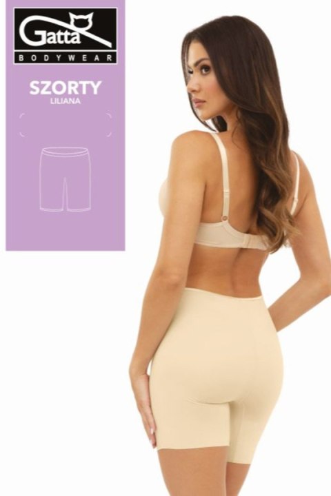Szorty Liliana - BEIGE, XL GATTA BODYWEAR