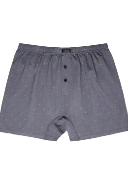 BOKSERKI MĘSKIE M-1083BX 3XL-4XL - SZARY, XXXL LAMA