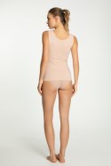 KOSZULKA COTTON MOOD TANK TOP - BEŻ, S JULIMEX