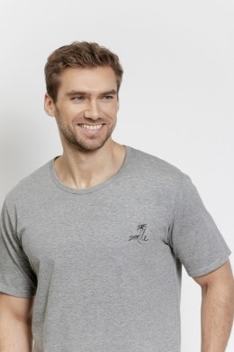 3583 PIŻAMA MĘSKA ELIOT S-2XL - CIEMNY MELANŻ, 2XL TARO