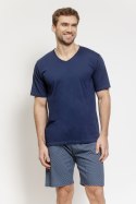 3586 PIŻAMA MĘSKA OTTO M-XL - GRANAT, XL TARO