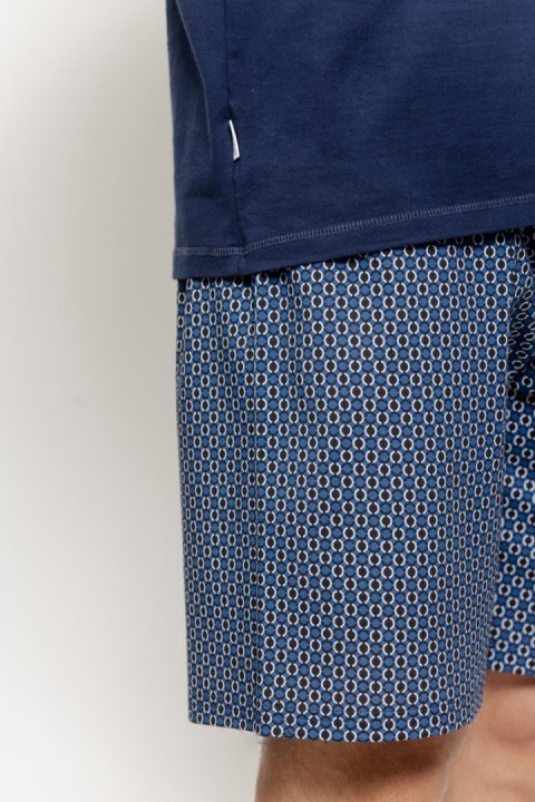 3586 PIŻAMA MĘSKA OTTO M-XL - GRANAT, L TARO