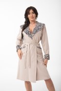SZLAFROK DAMSKI FR-414 - BEŻ, 2XL DOROTA