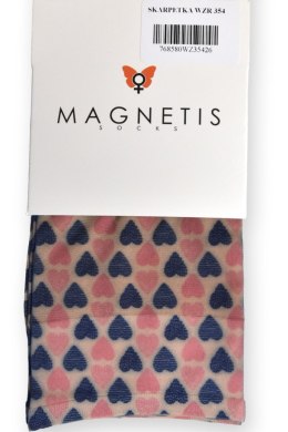 SKARPETKA WZR 354 - BEIGE, UNI MAGNETIS