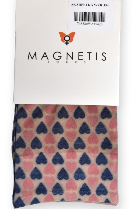 SKARPETKA WZR 354 - BEIGE, UNI MAGNETIS