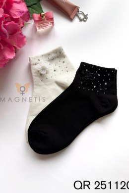 SKARPETKA APLIKACJA QR-251120 - NERO, UNI MAGNETIS
