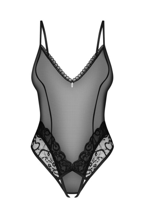 BLOMENTIS BODY OTWARTE - CZARNY, XL/2XL OBSESSIVE