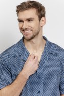 3585 PIŻAMA MĘSKA ROBIN 3XL-4XL - GRANAT, 3XL, 1 TARO
