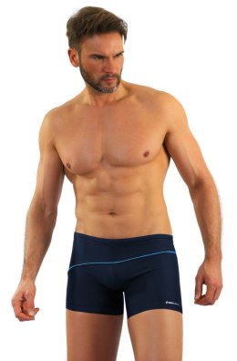 BOKSERKI KĄPIELOWE MĘSKE BD 314 - GRANAT, XL, 314 SESTO SENSO