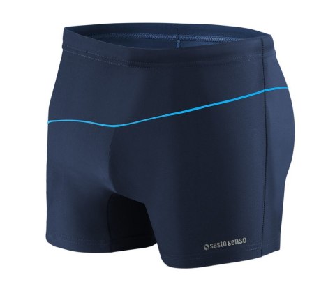 BOKSERKI KĄPIELOWE MĘSKE BD 314 - GRANAT, XL, 314 SESTO SENSO