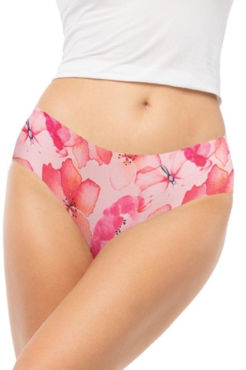 FIGI MALLOW SIMPLE BRASIL - RÓŻOWY-KWIATY, L JULIMEX
