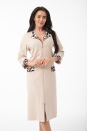 SZLAFROK DAMSKI FR-420 - BEZOWY, 2XL DOROTA