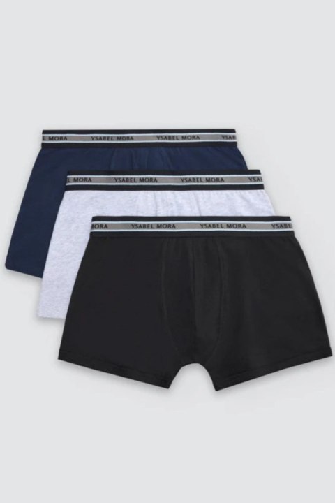 BOKSERKI MĘSKIE BRIEF 3PACK 20440 - MIX KOLOR, XL YSABEL MORA