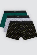 BOKSERKI MĘSKIE BRIEF 3PACK 20443 - MIX KOLOR, L YSABEL MORA