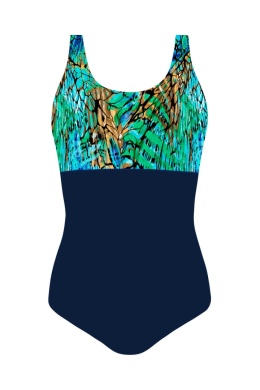 Kostium Kąpielowy Trends Sport - S36PW - NAVY BLUE, XL, 10 SELF
