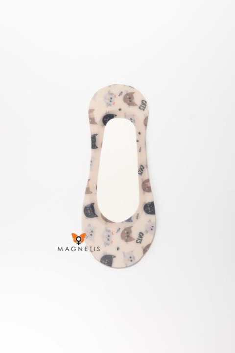 STOPKA DY241111-KOTKI - BEIGE, UNI MAGNETIS