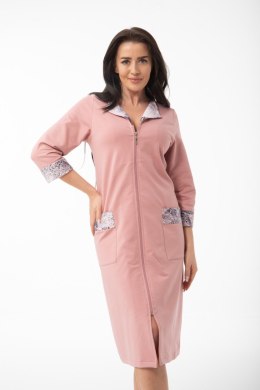 SZLAFROK DAMSKI FR-420 - BR.RÓŻ, 2XL DOROTA