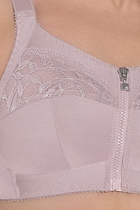 BIUSTONOSZ 586/BRASSIERE ZUZA 1 GŁADKI: 80-95 - KWARCOWY RÓŻ, 85 C VIKI