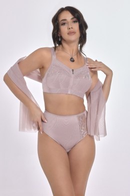 BIUSTONOSZ 586/BRASSIERE ZUZA 1 GŁADKI: 80-95 - KWARCOWY RÓŻ, 95 F VIKI