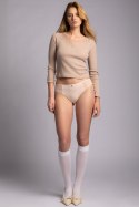 FIGI DAMSKIE BIKINI L-1593BI - BEŻOWY, S LAMA