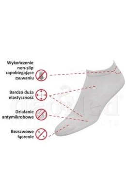 Skarp. MINI BAMBOO SILVER non-slip - CZARNY, 43-46 JJW