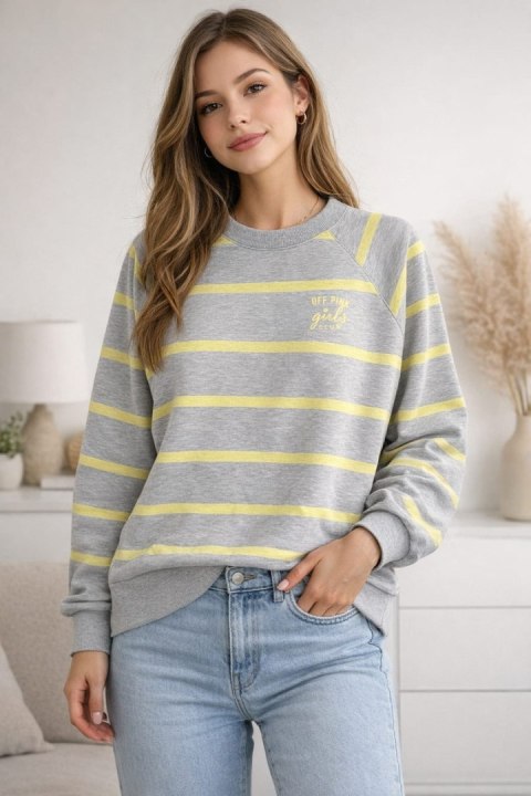 BLUZA VELIA - CZEKOLADA - ŁOSOŚ, S, CZEK-LOS OFF PINK