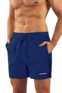 SZORTY PLAŻOWE MĘSKIE P1367 - SEA BLUE, L SESTO SENSO