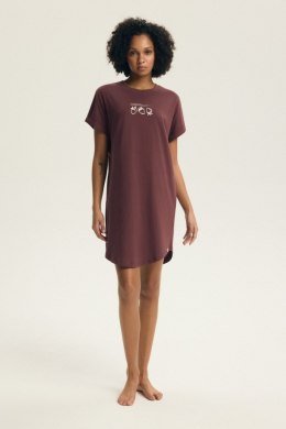 KOSZULA NOCNA EVIKA 45184 SS26 - BURGUND, 2XL HENDERSON LADIES