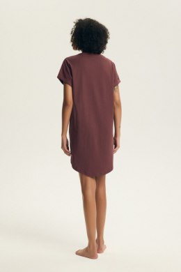 KOSZULA NOCNA EVIKA 45184 SS26 - BURGUND, XL HENDERSON LADIES