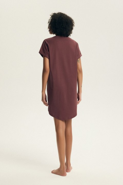 KOSZULA NOCNA EVIKA 45184 SS26 - BURGUND, XL HENDERSON LADIES