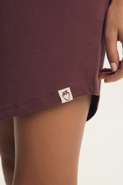 KOSZULA NOCNA EVIKA 45184 SS26 - BURGUND, M HENDERSON LADIES