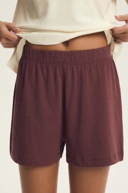 PIŻAMA DAMSKA EVIKA 44464 SS26 - ECRU-BURGUND, S HENDERSON LADIES