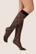 PODKOLANÓWKA - KNEE HIGH RIMA - CREAM, UNI GABRIELLA