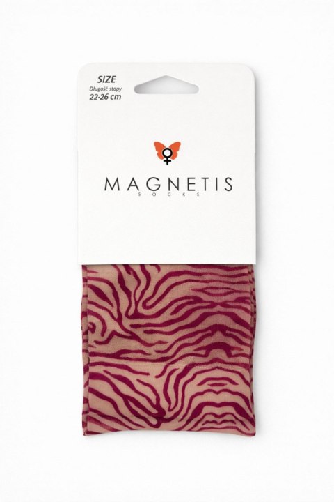 SKARPETKA WZR 227 - BEIGE, UNI MAGNETIS
