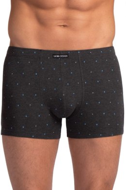 SZORTY MĘSKIE M-1078SZ 2-PACK 3XL-4XL - GRANATOWY-SZARY, XXXXL LAMA