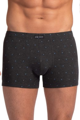 SZORTY MĘSKIE M-1078SZ 2-PACK - GRANATOWY-SZARY, XL LAMA