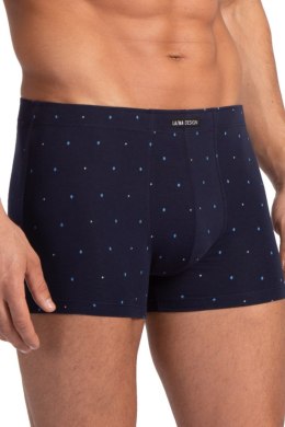 SZORTY MĘSKIE M-1078SZ 2-PACK - GRANATOWY-SZARY, L LAMA