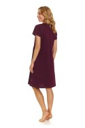 KOSZULA DAMSKA TCB.5336 BIG - BURGUNDY, XXL DOCTOR NAP