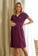 KOSZULA DAMSKA TCB.5336 - BURGUNDY, L DOCTOR NAP